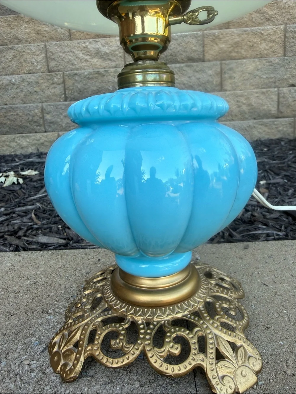 Source Unknown elegant blue